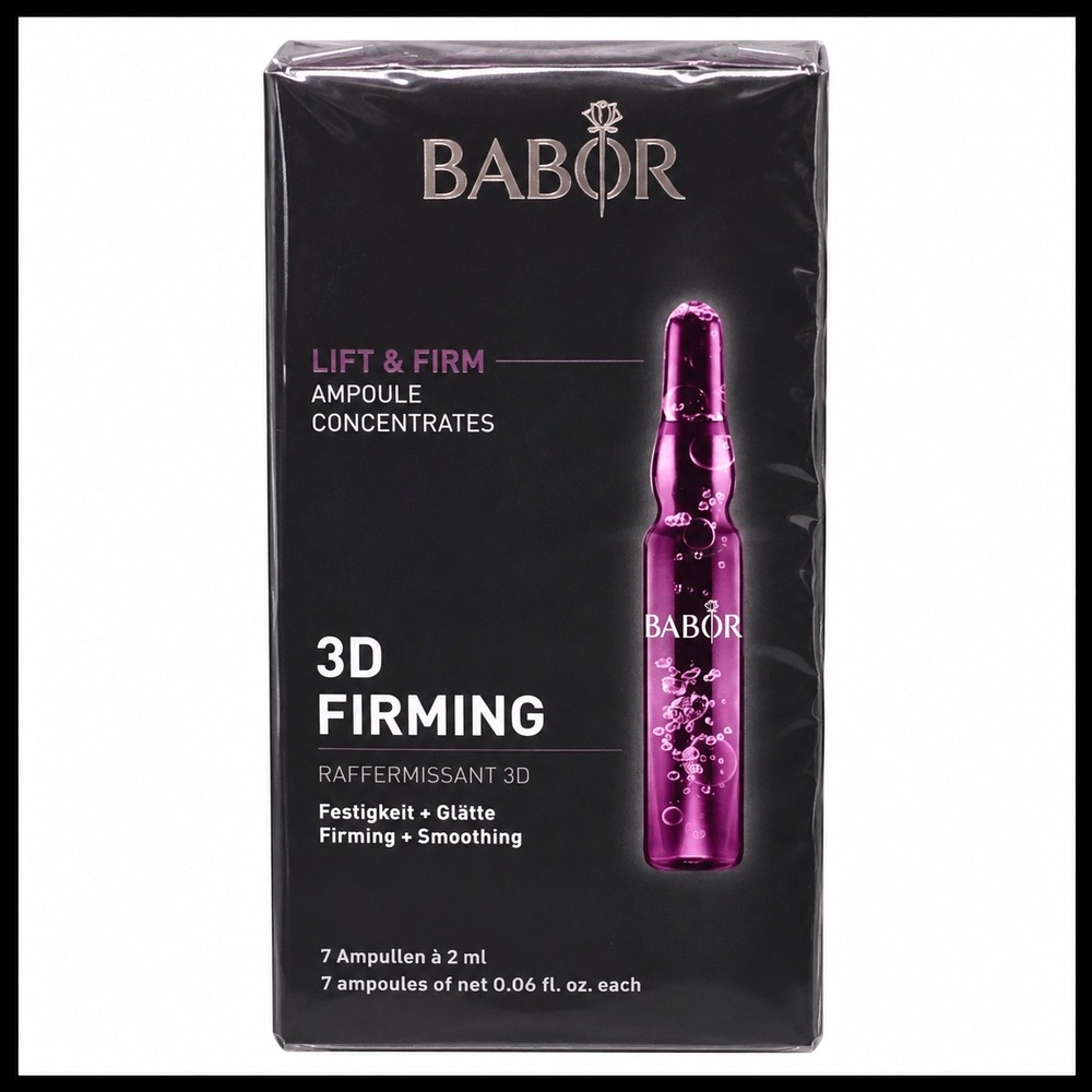 Babor 3D Firming Ampoule Concentrates 7 x 2ml Lift & Firm Serum Made in Germany